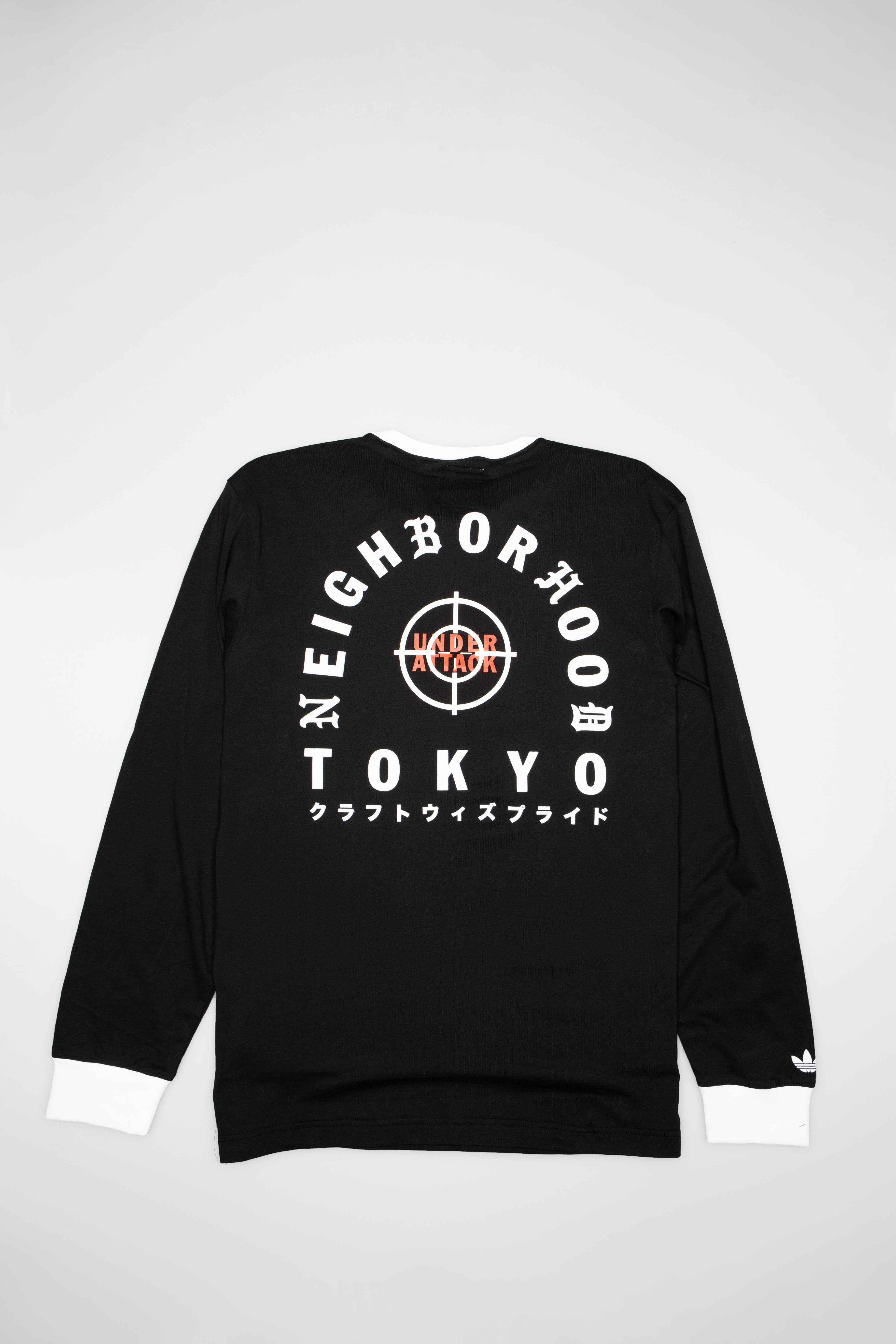 adidas X Neighborhood Collection Mens T Shirt Black White