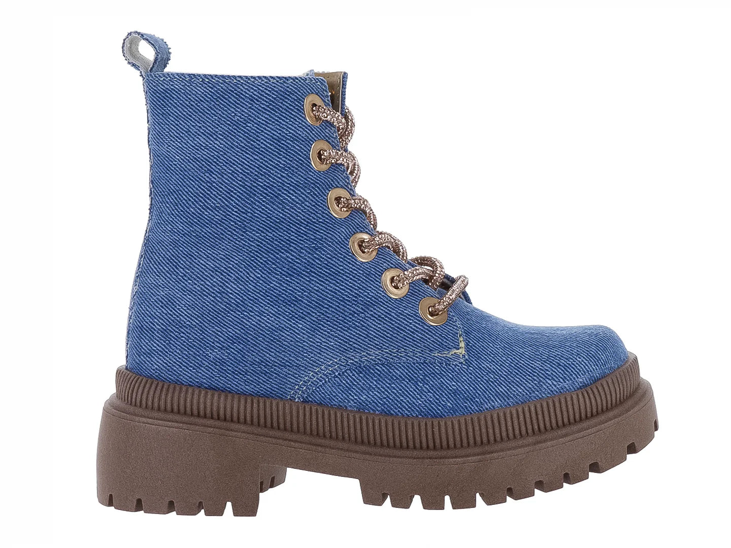Botas Miroslava Mezclilla Azul Cielo para Niña