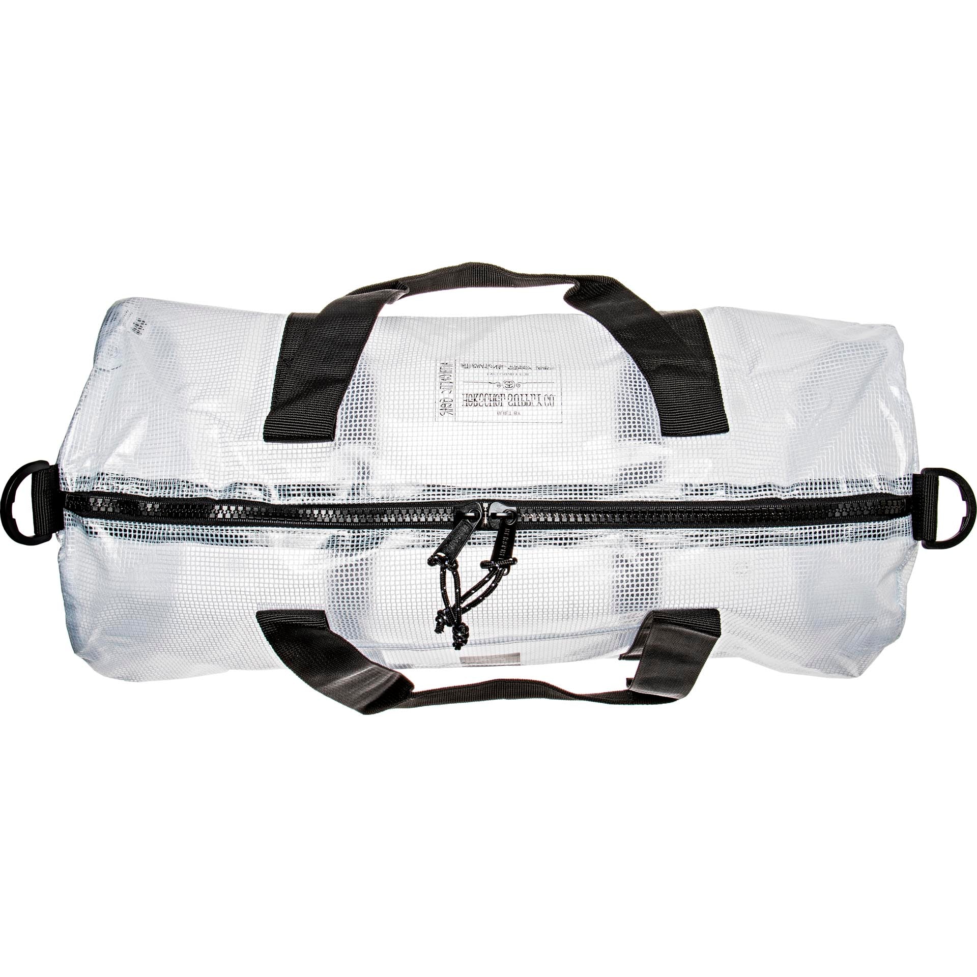 Stüssy X Herschel Clear Tarpaulin Duffle Clear