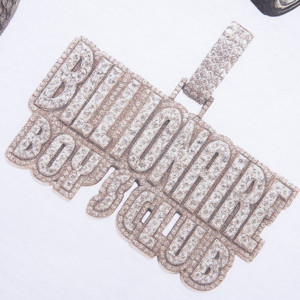 Icy S S Knit Tee White