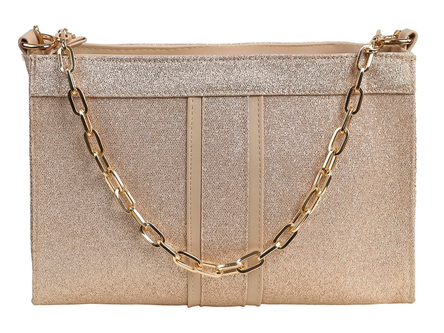 Bolso de Hombro Ferretina Oro para Mujer