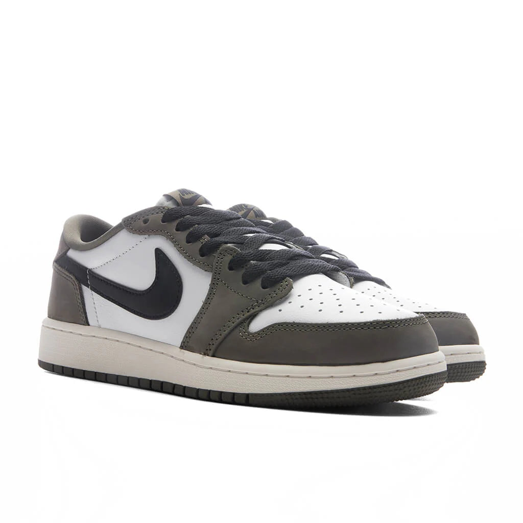 Air Jordan 1 Retro Low OG Medium Olive GS Medium Olive Black Summit White