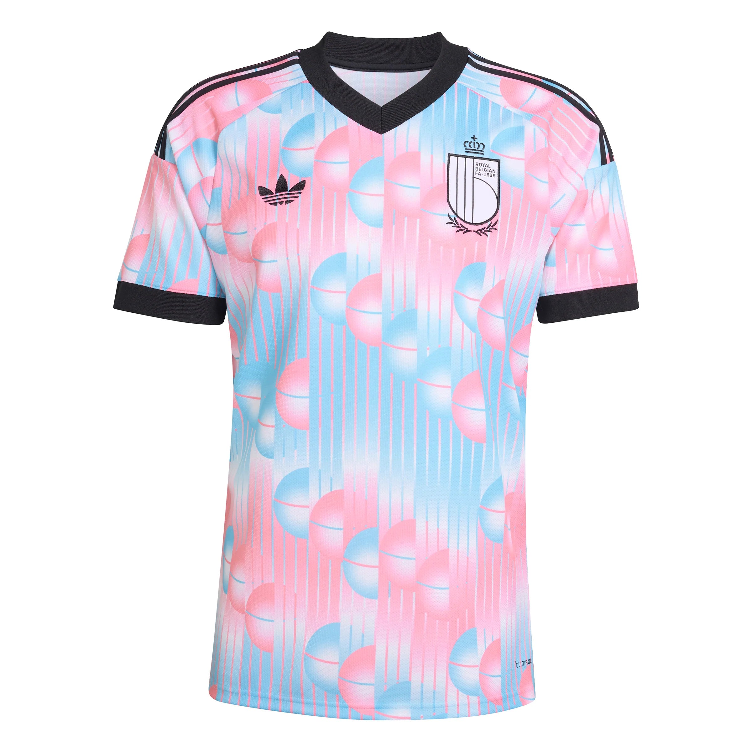 adidas Belgium Away Mens Soccer Jersey 2026 Blue Black