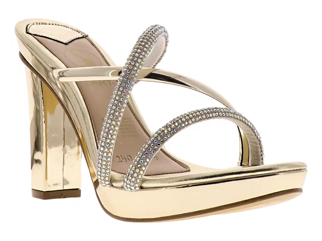Zapatillas de Fiesta Sary Dorado para Mujer
