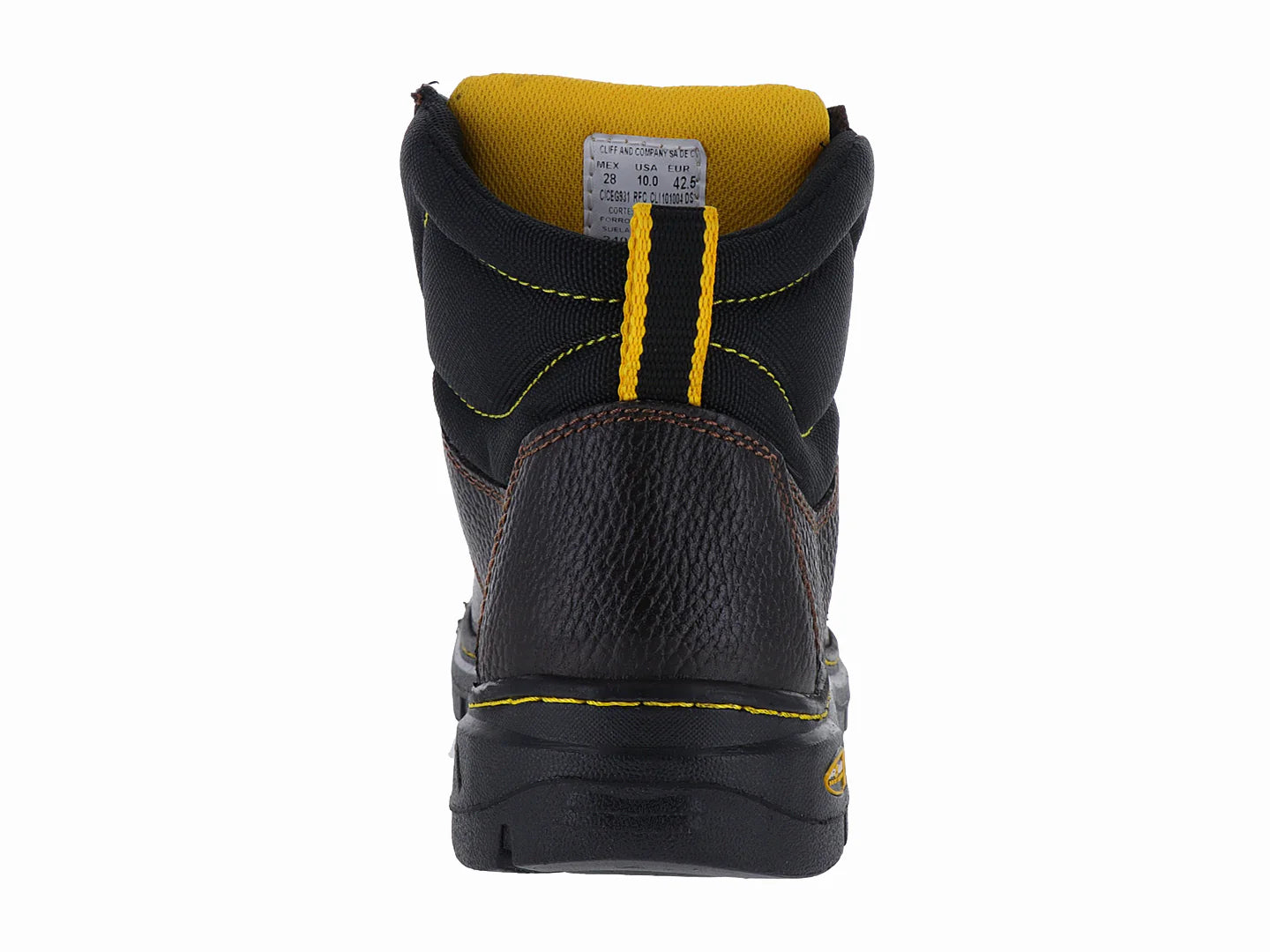 Botas de Seguridad CLIFF Color Caoba para Hombre