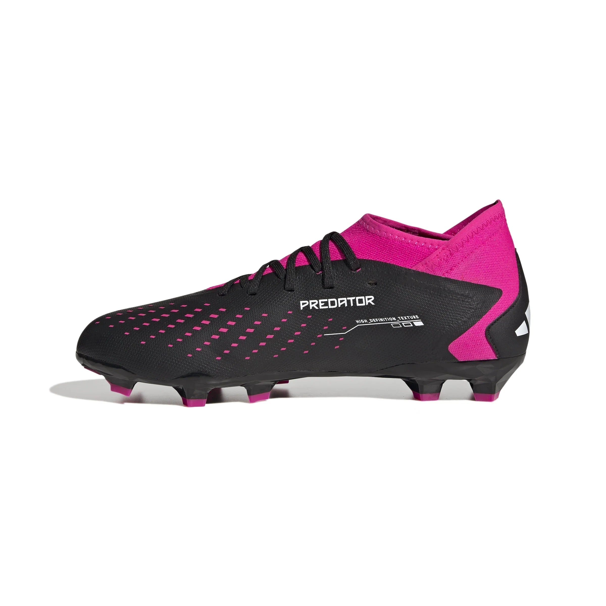 adidas Predator Accuracy3 FG Firm Ground Soccer Cleats Black Pink