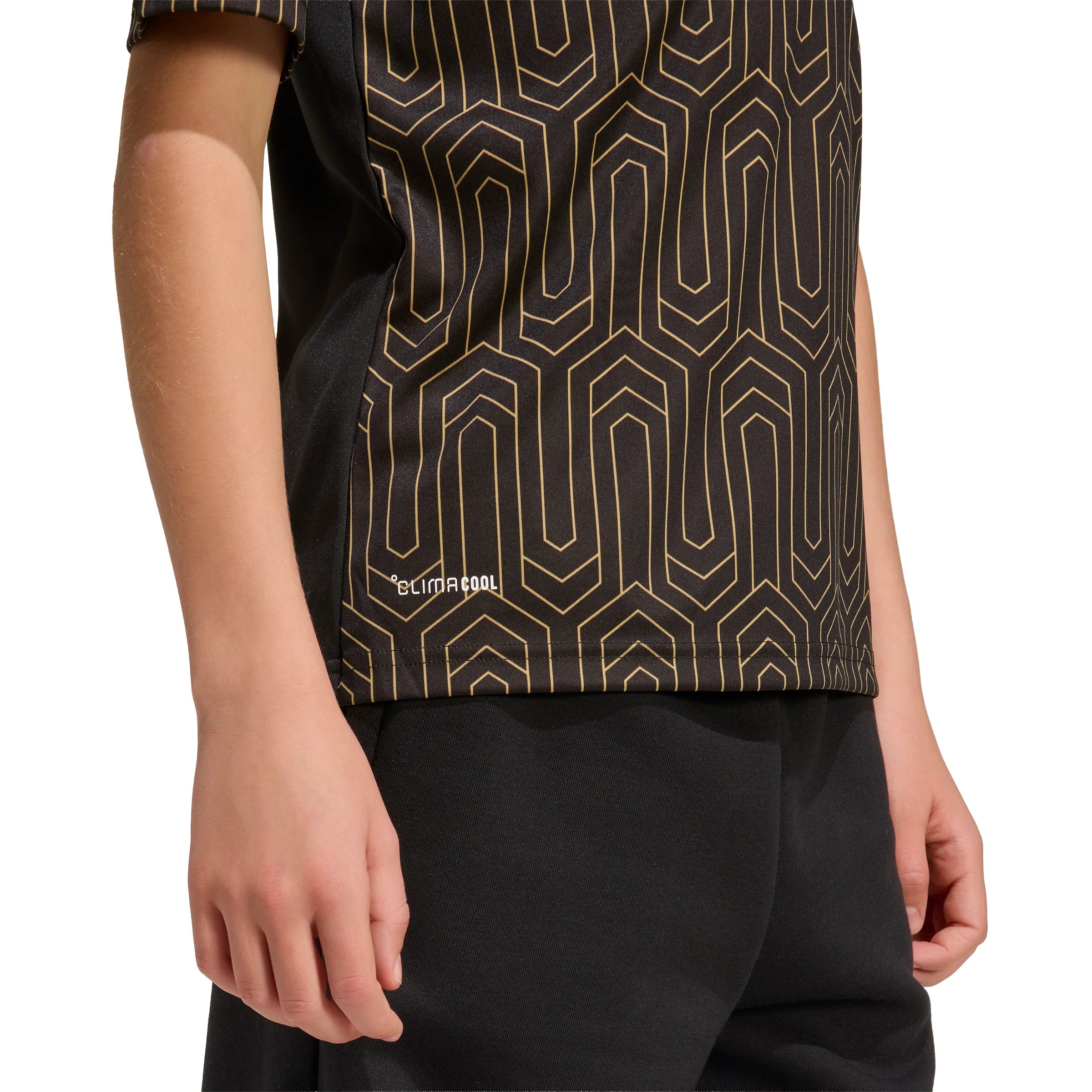 adidas Los Angeles FC Home Youth Soccer Jersey 26 27 Black