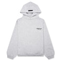 Kids Fleece Hoodie Light Heather Gray