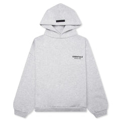 Kids Fleece Hoodie Light Heather Gray