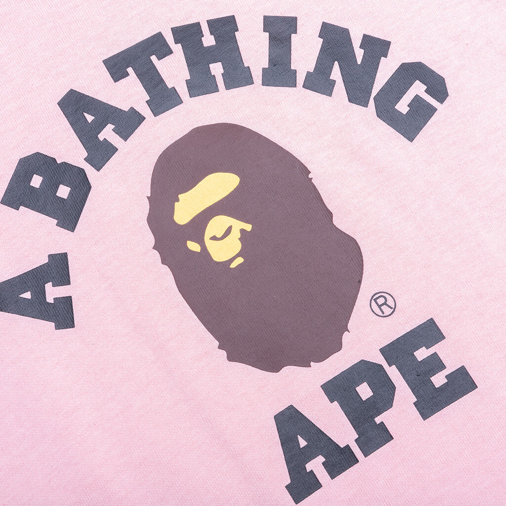 Kids College Tee Pink