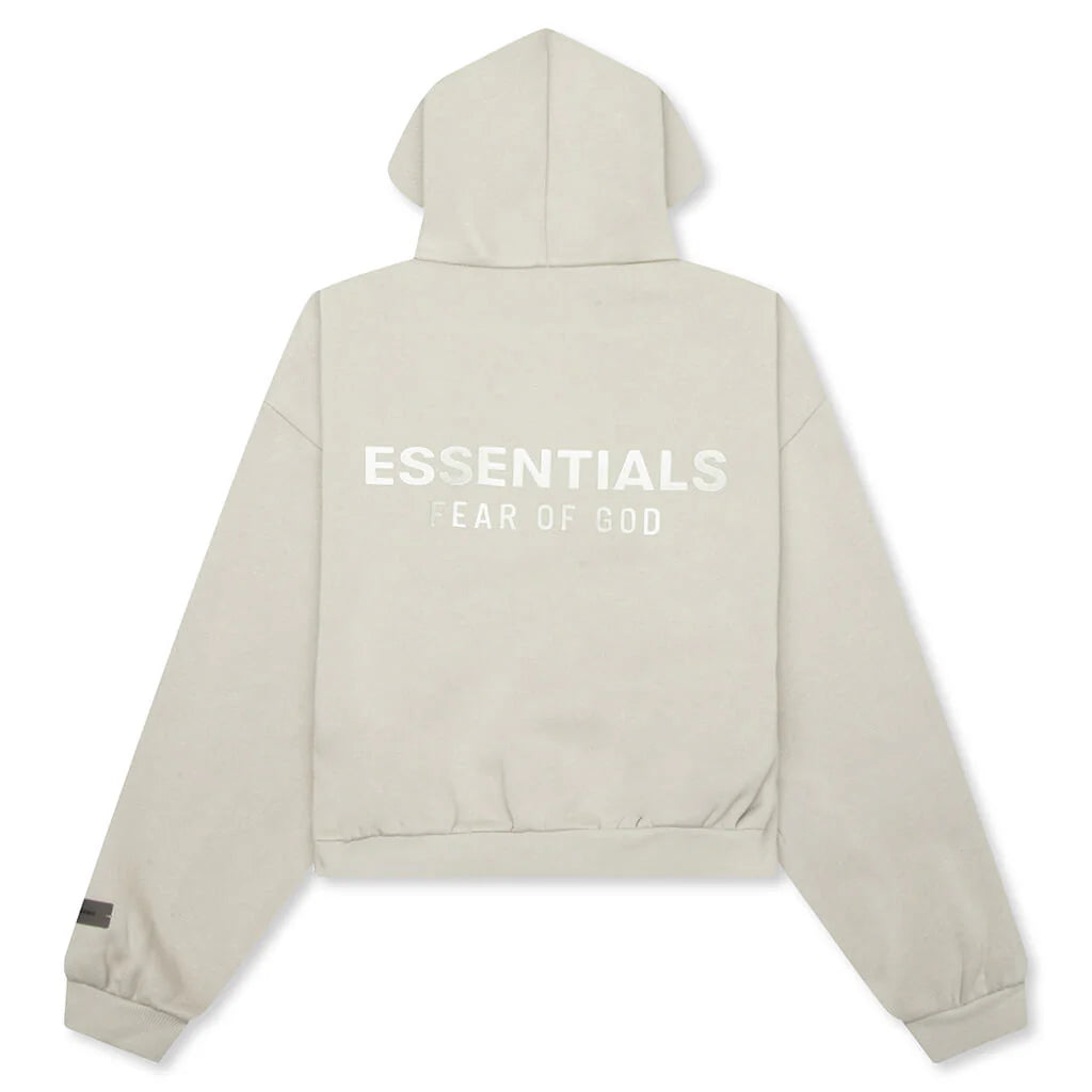 Kids Fleece Zip Up Hoodie Abbey Stone