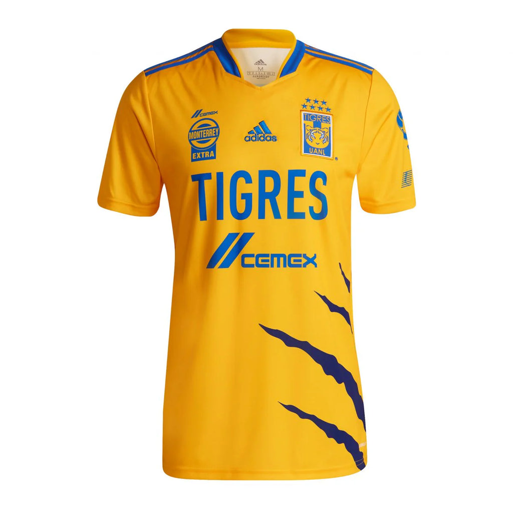 adidas Tigres Home Jersey 21 Gold Blue
