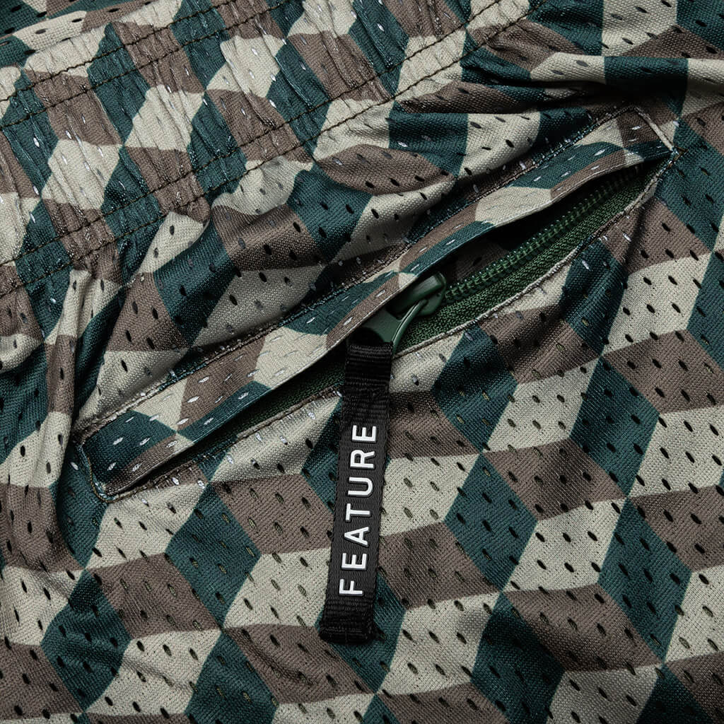 Cubert West Mesh Shorts Camo