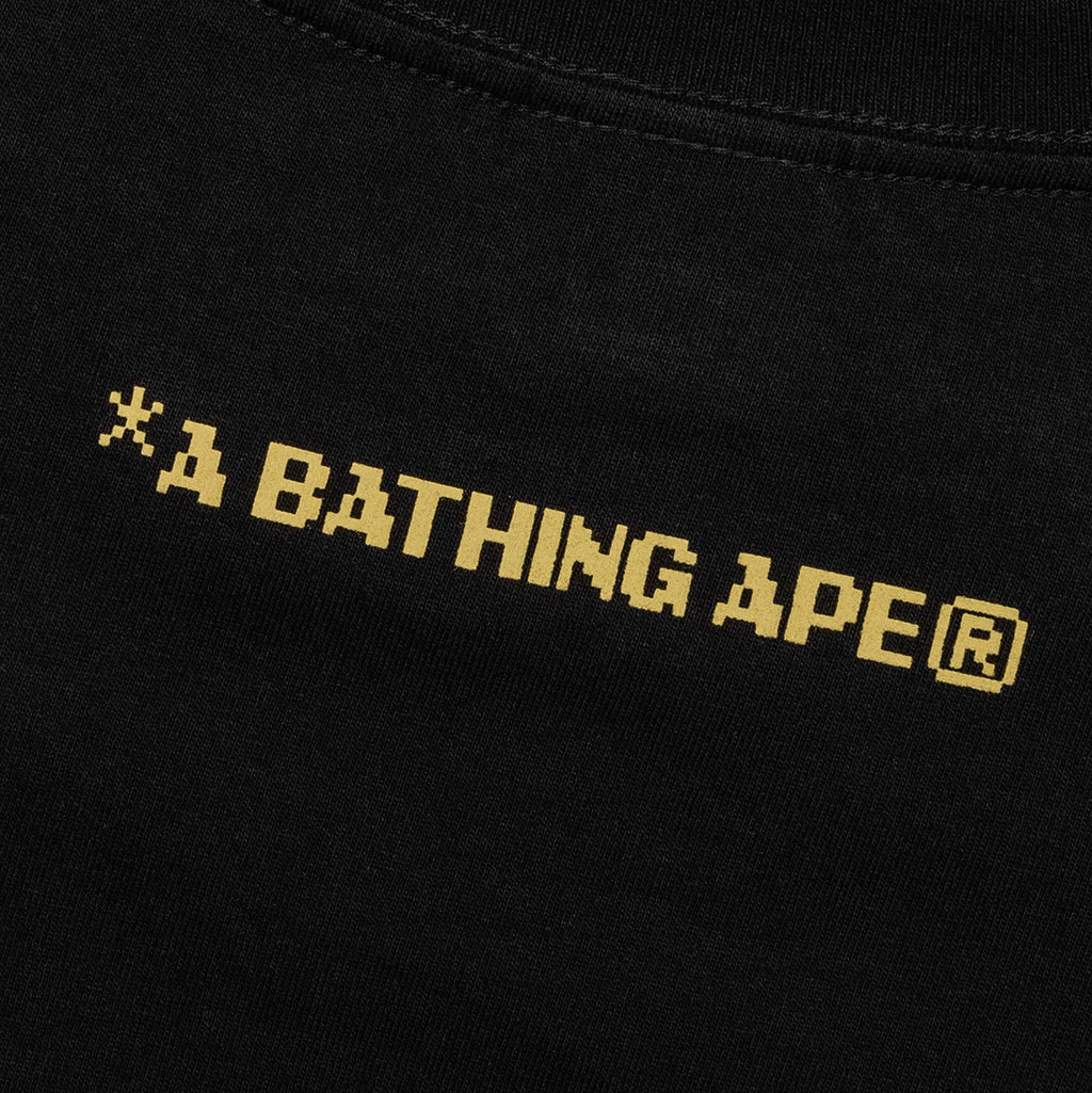 Bitmap Logo Tee Black