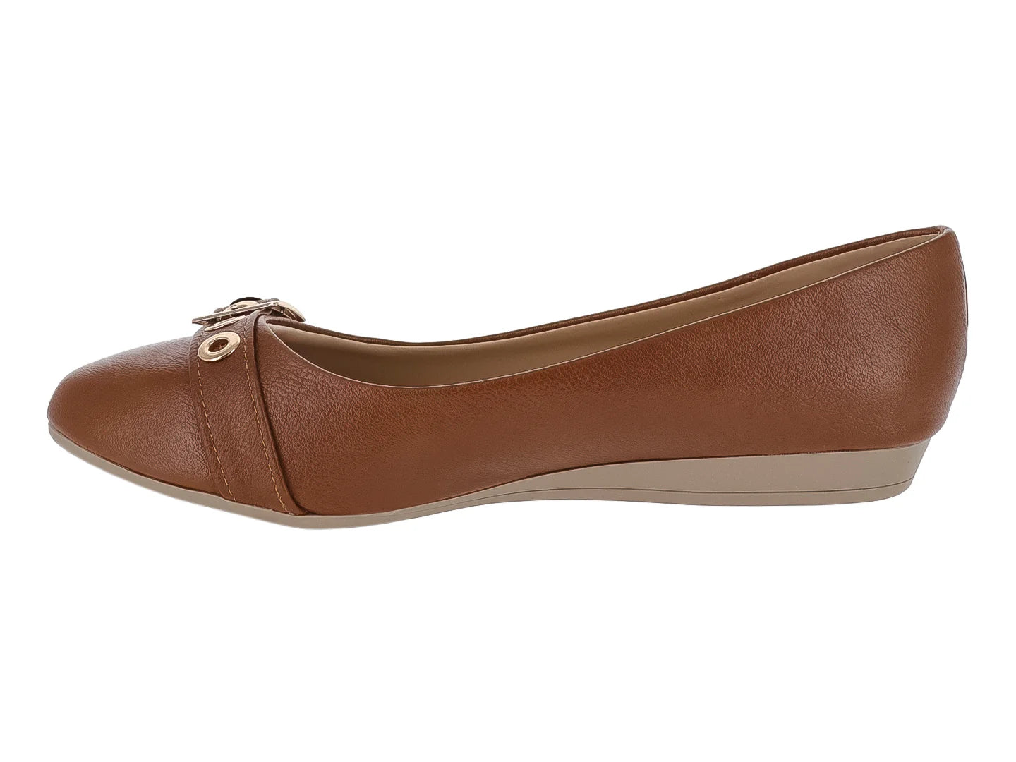 Zapatos Planos MELIANA Color Camel para Mujer