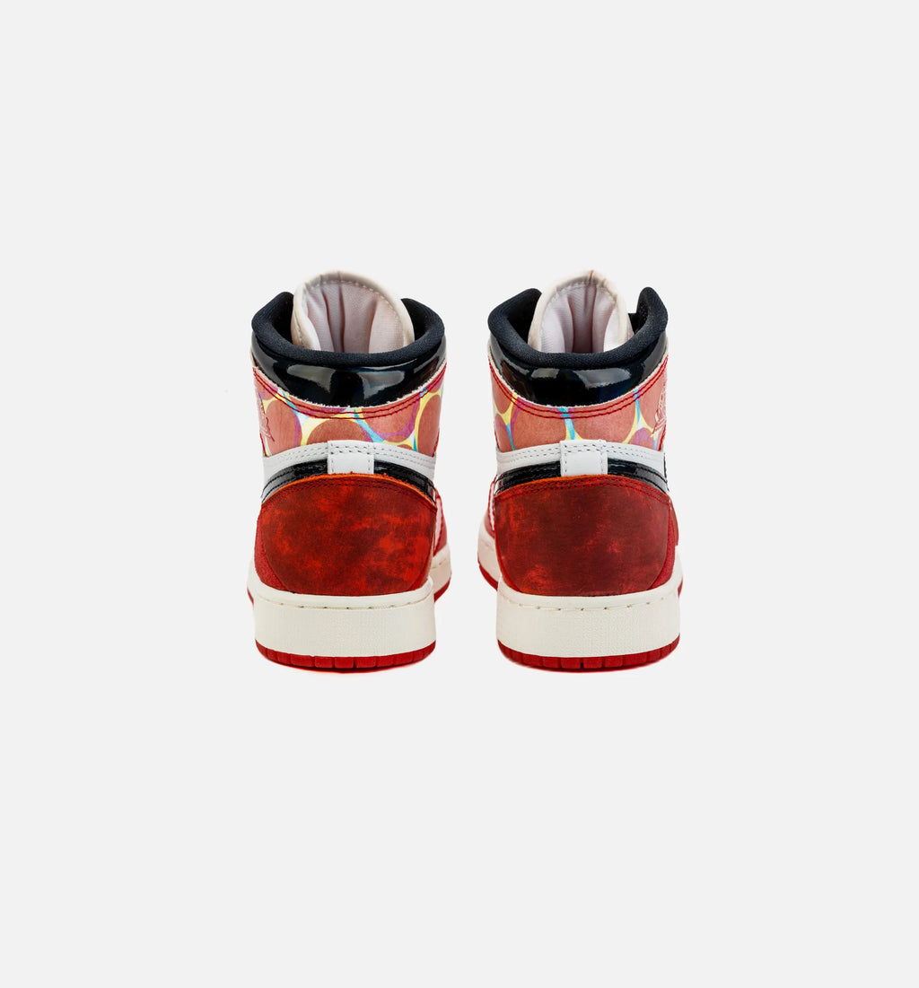 Air Jordan 1 High OG Next Chapter Grade School Lifestyle Shoe White Red