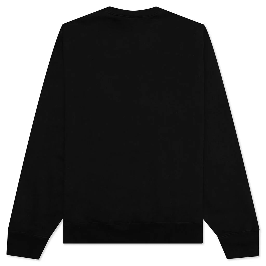 Nike x Stussy Washed Fleece Crew Neck Black Black Sail