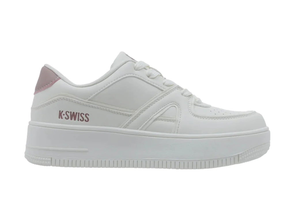Tenis K SWISS Hilvi Marfil y Rosa para Mujer