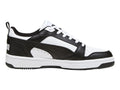 Tenis PUMA Rebound V6 Low Blanco y Negro para Mujer