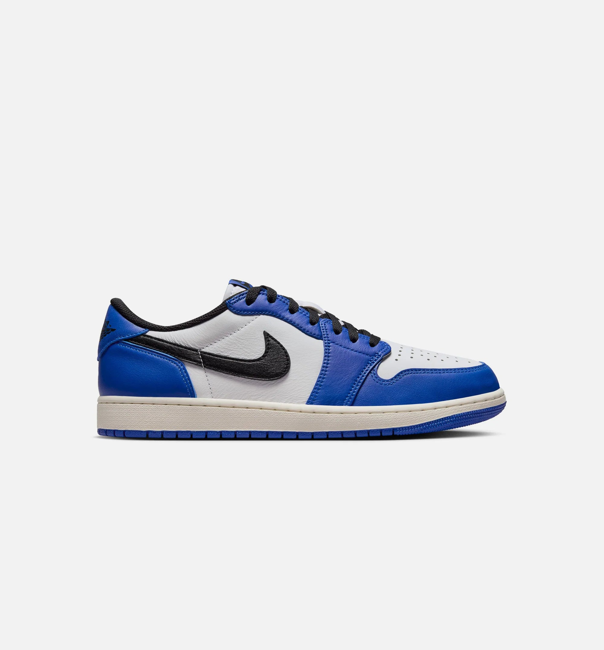 Air Jordan 1 Low Game Royal Mens Lifestyle Shoe White Game Royal Sail Black
