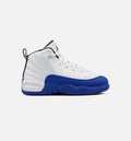 Air Jordan 12 Retro White and Game Royal Preschool Lifestyle Shoe White Black Game Royal