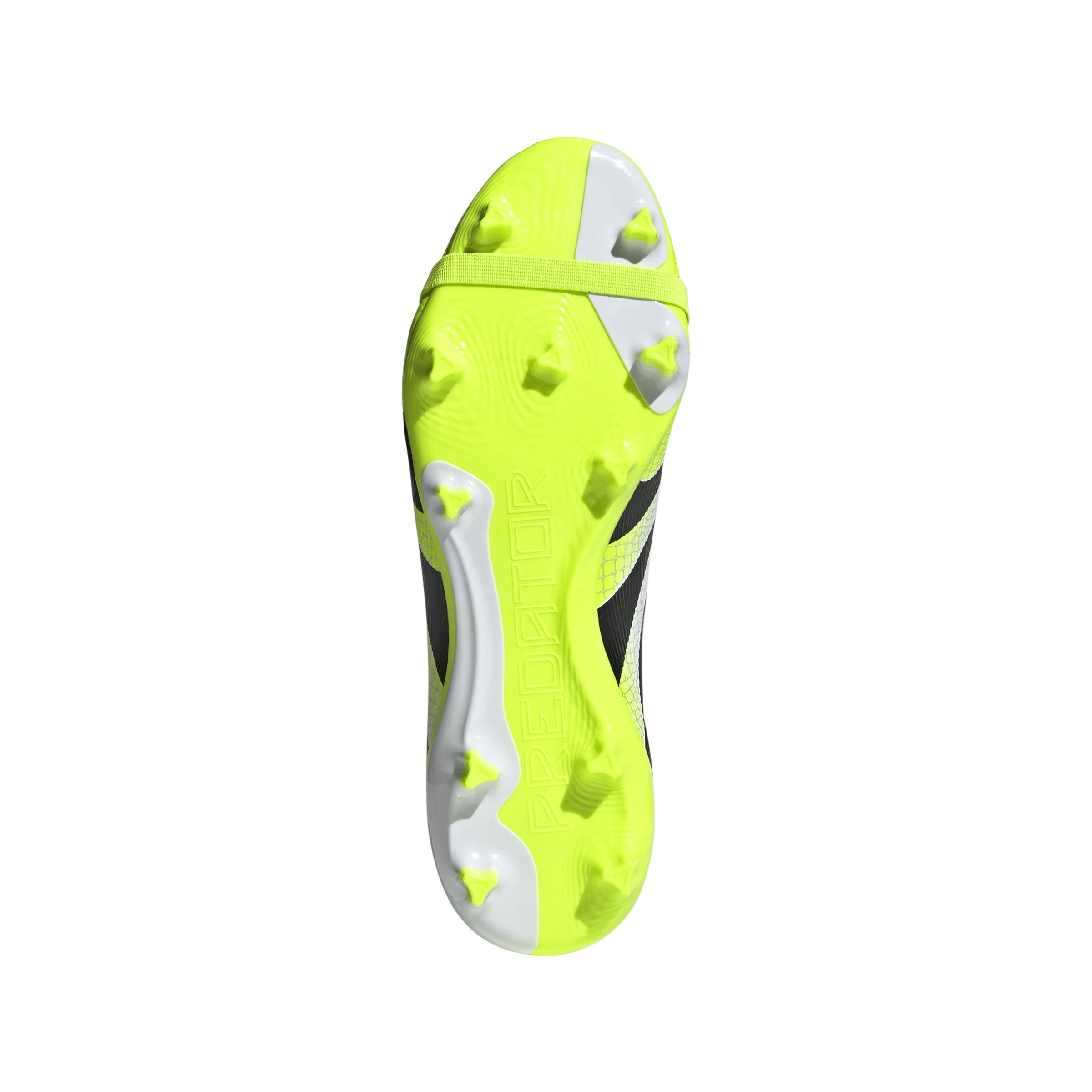 adidas Predator League Fold Over Tongue Firm Multi Ground Soccer Cleats White Black