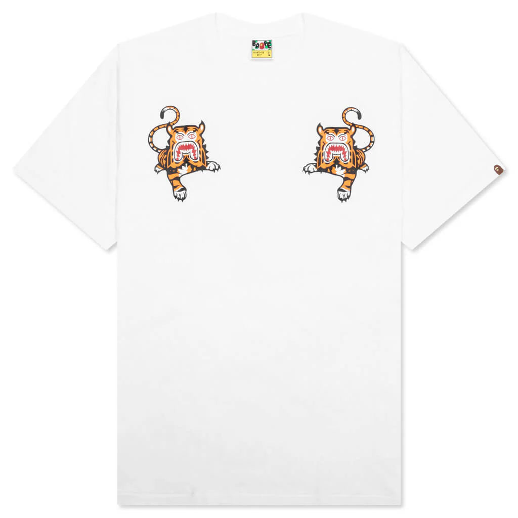 Bape Tiger Tee White