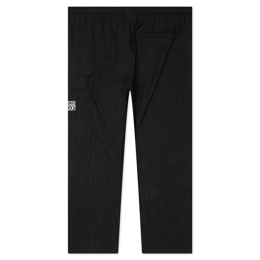Rescue Pleated Cargo Pants Black