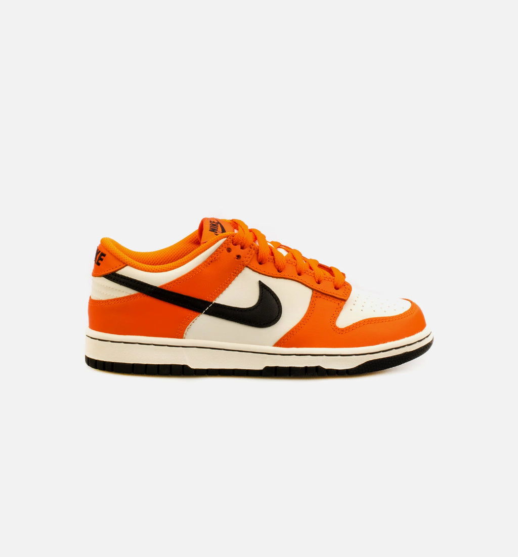 Dunk Low Halloween Grade School Lifestyle Shoe Orange Black Limit One Per Customer