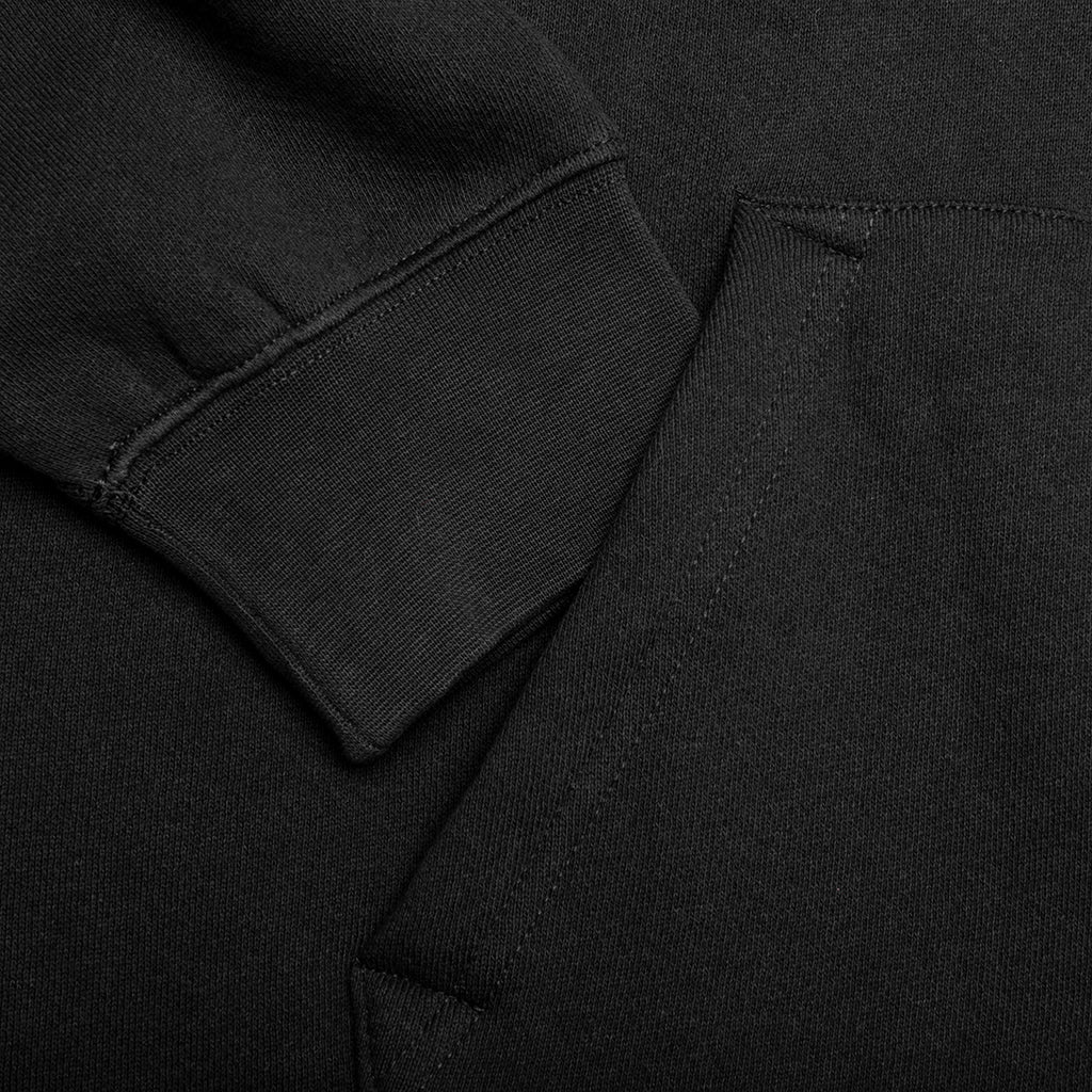 Jumbo Wordmark Hoodie Black