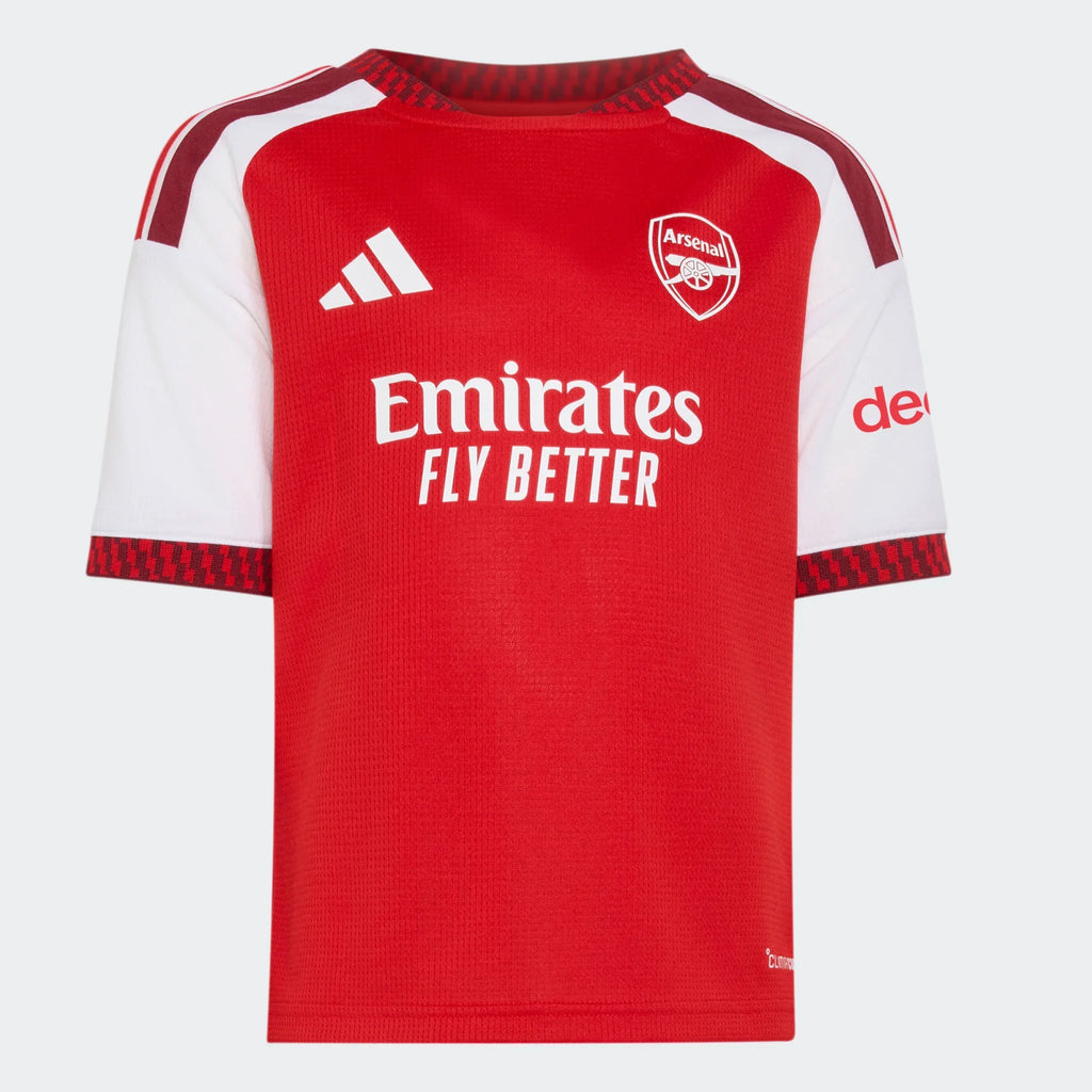 adidas Arsenal FC Home Mini Kids Set 26 27 Scarlet