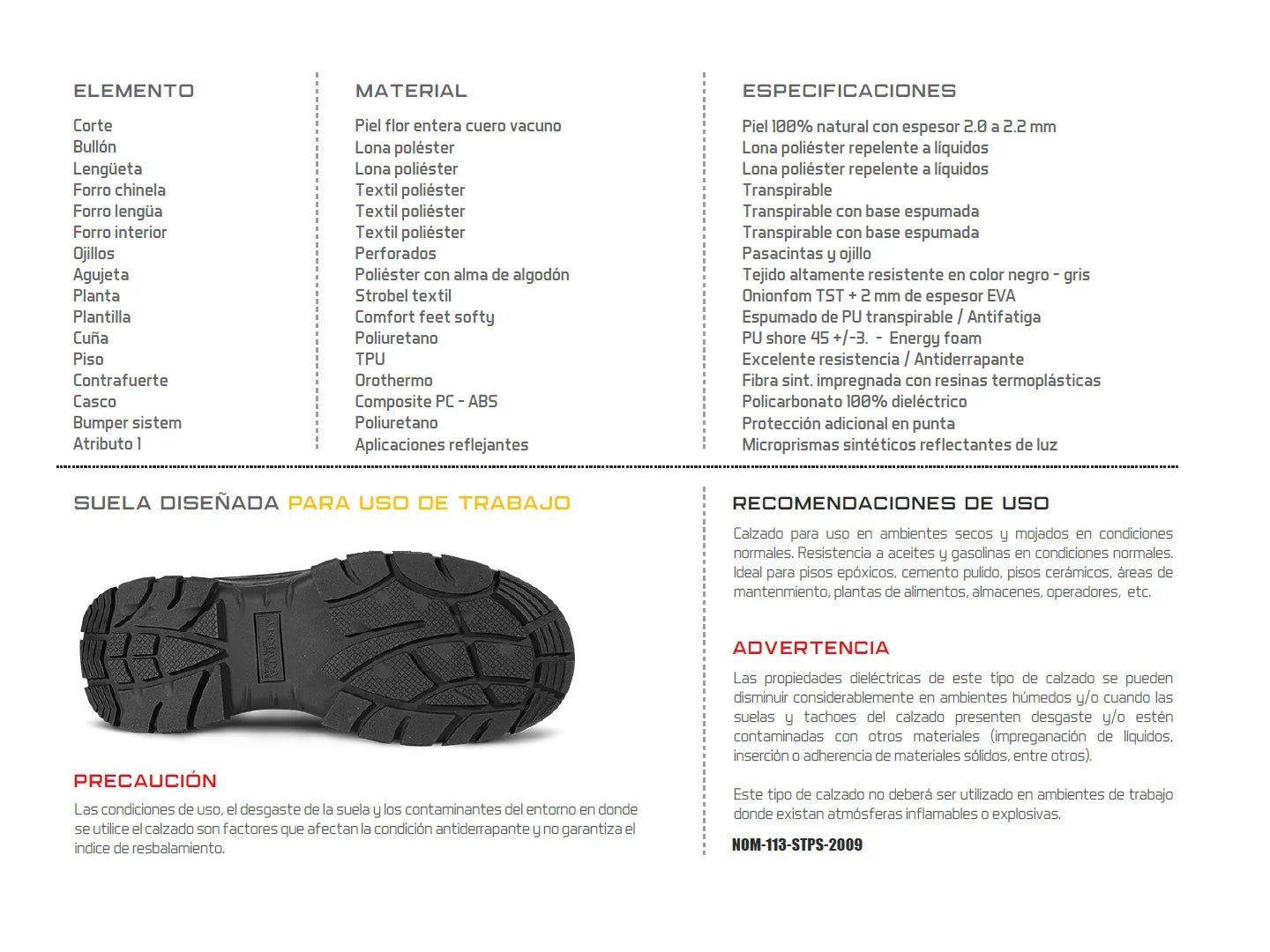 Botas Armada 5039 Para Hombre