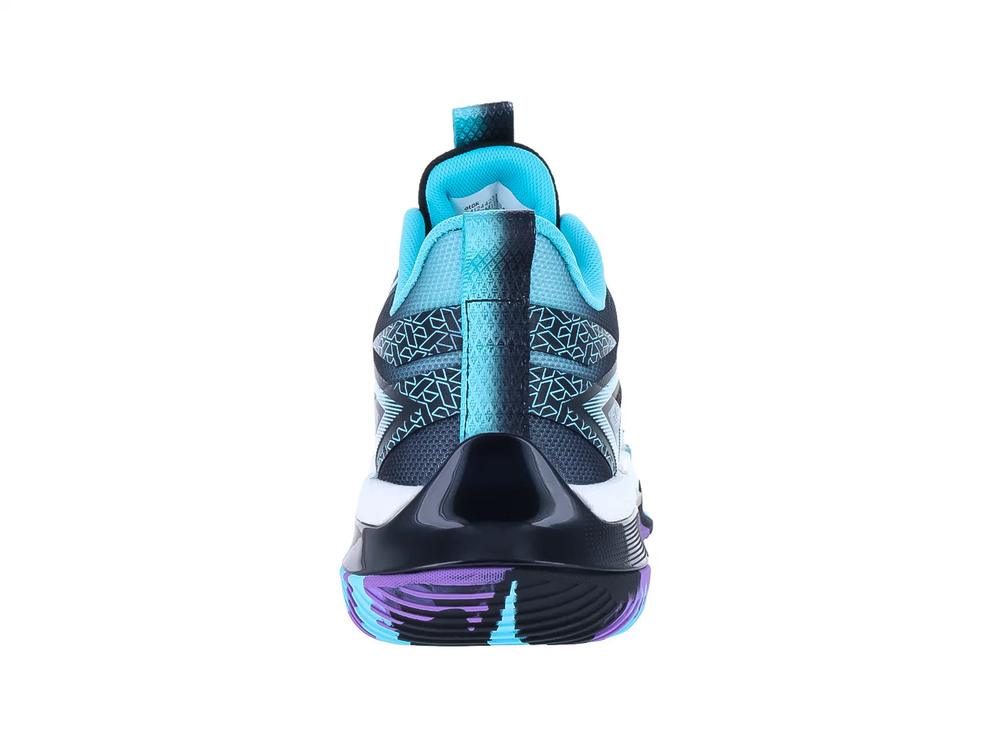 Tenis de Baloncesto Atok Performance Negro y Azul para Hombre