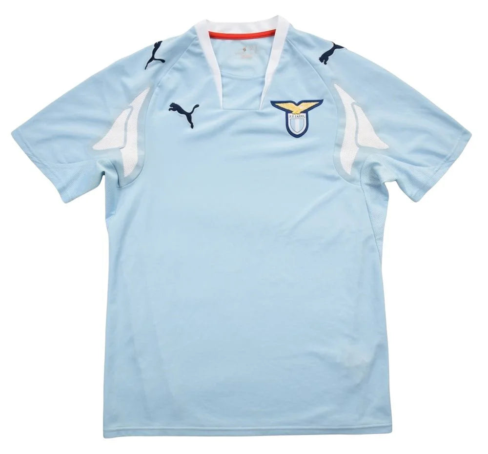 PUMA Lazio Home Jersey 2007 2008 Light Blue