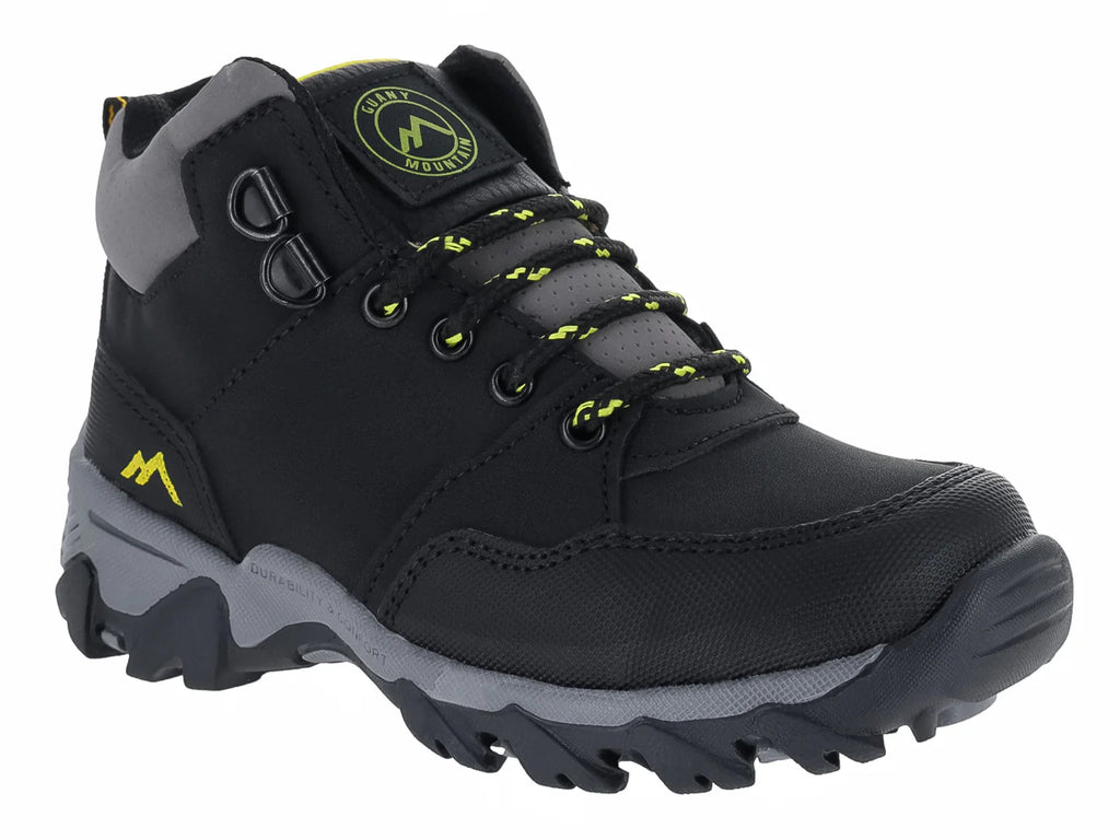 Botas Militares Guany Negro para Niño
