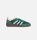 Handball Spezial Velvet Womens Lifestyle Shoe Green Pink