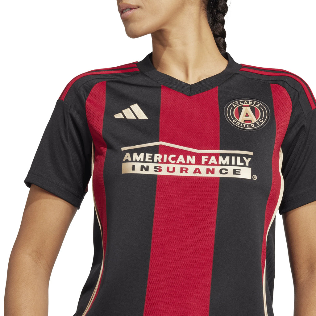 adidas Womens Atlanta United Home Jersey 25 Black