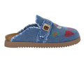 Sandalias Clogs Steve Madden Denim Azul para Niña