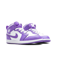 Jordan 1 Mid PS Purple Venom White