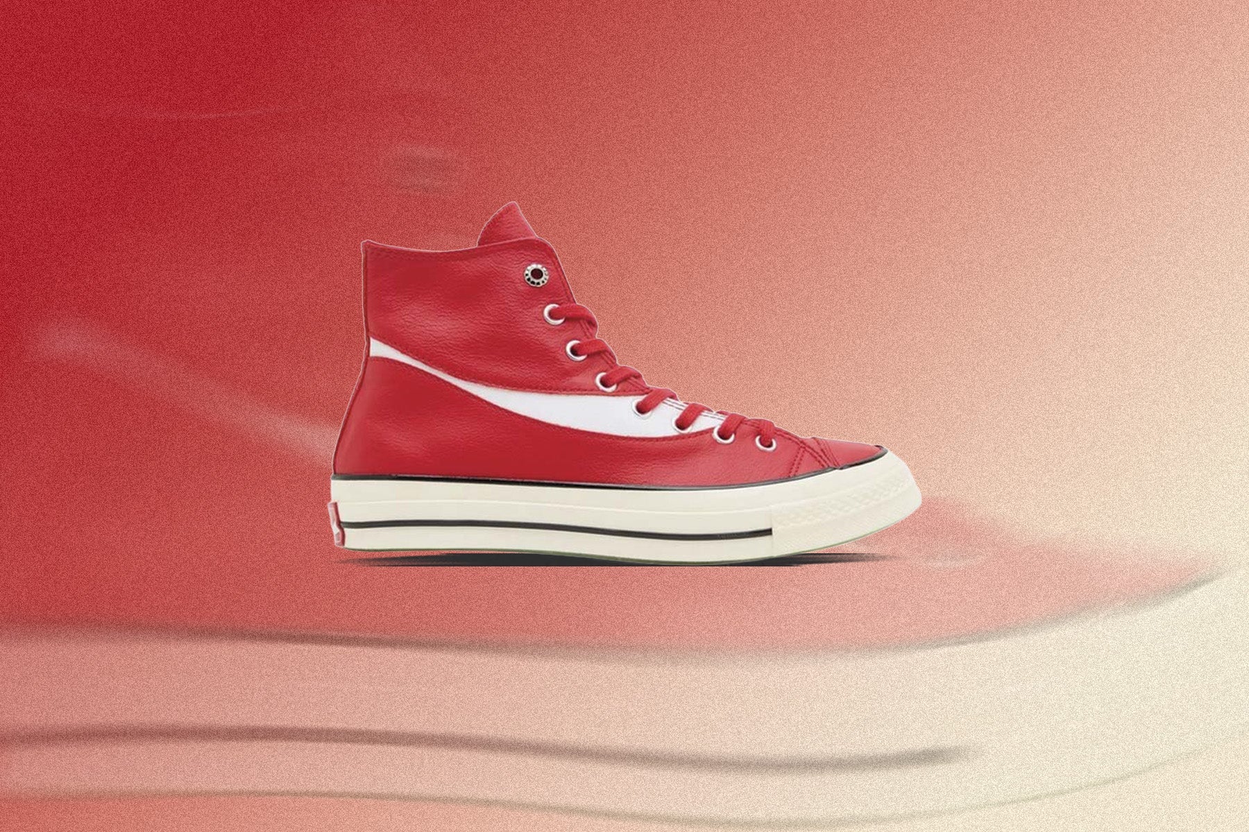 Converse x Coca Cola Chuck 70 Leather Racing Red Egret Black