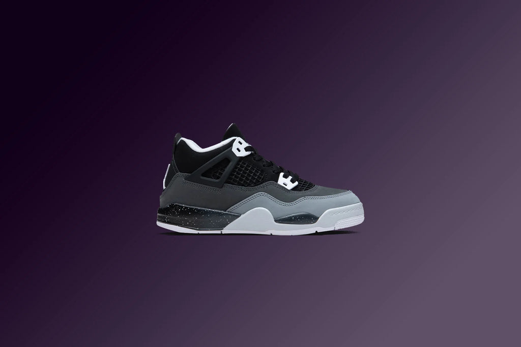 Air Jordan 4 Retro PS Fear Black White Anthracite Black