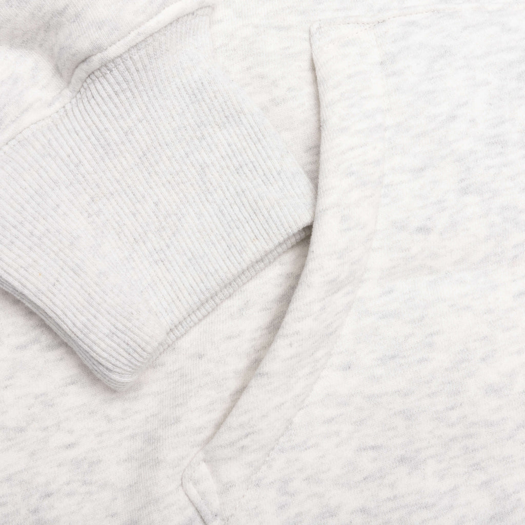 Rhinestone Impact Hoodie Light Heather Grey