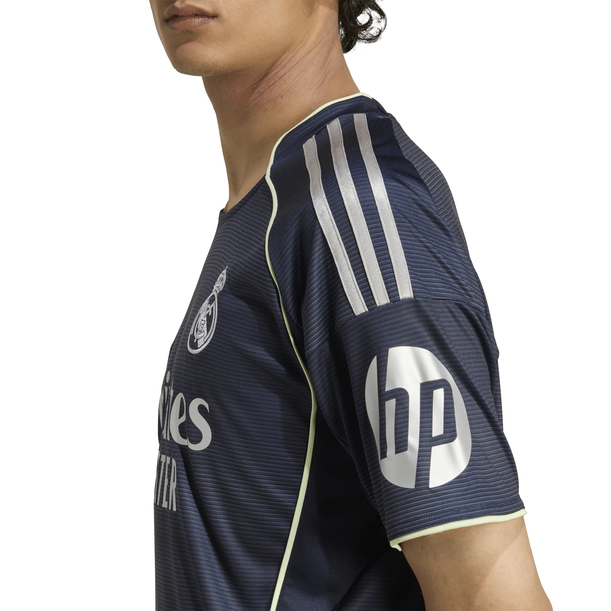 adidas Real Madrid Away Mens Soccer Jersey 25 26 Blue