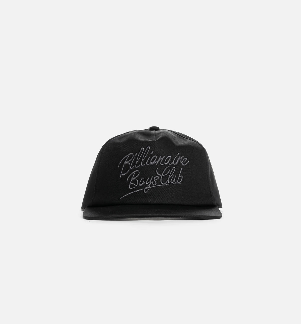 Script Snapback Mens Hat Black