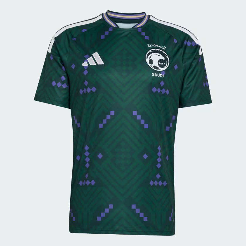 adidas Saudi Arabia Home Mens Soccer Jersey 26 Ivory White
