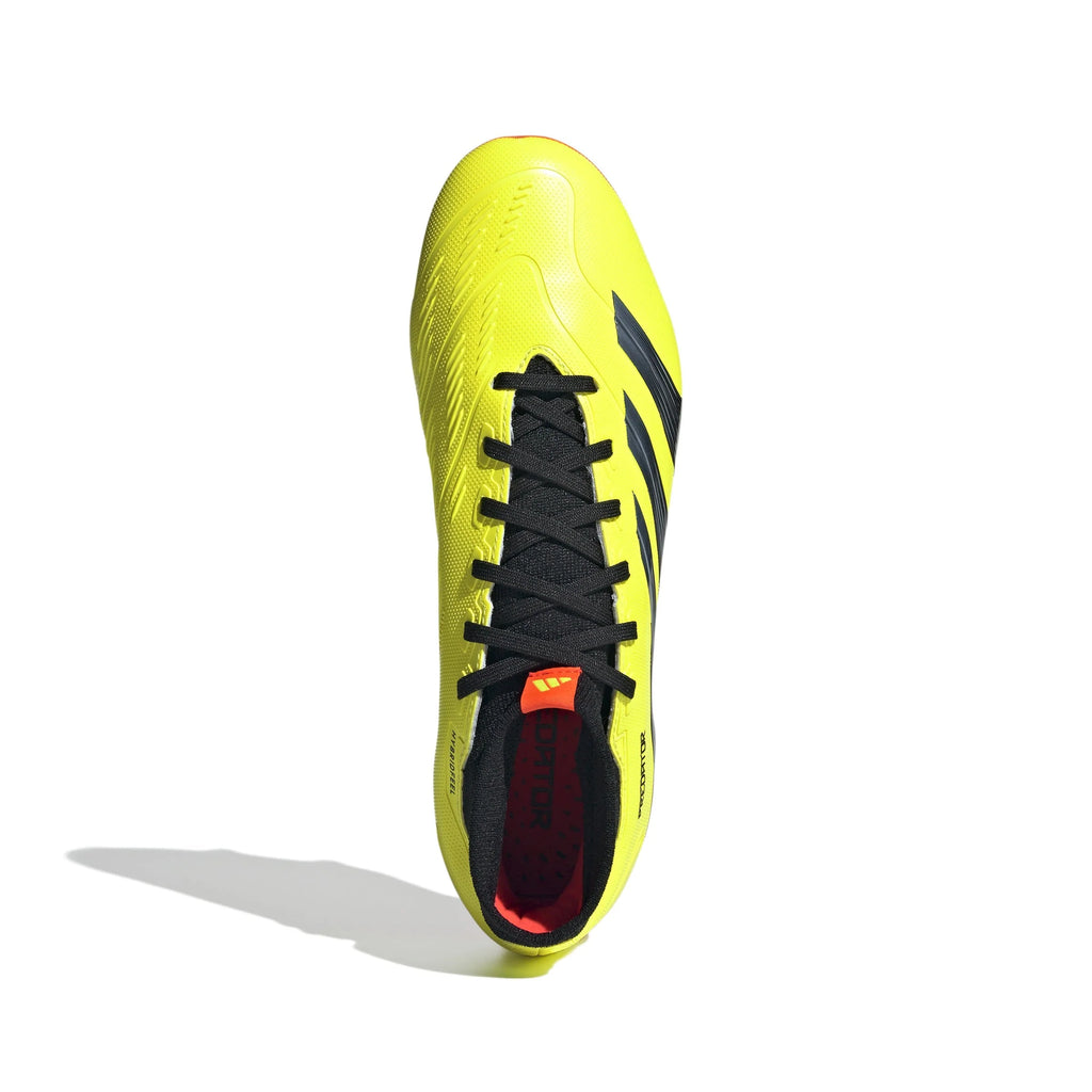adidas Predator League Sock FG Firm Ground Soccer Cleats Team Solar Yellow Core Black