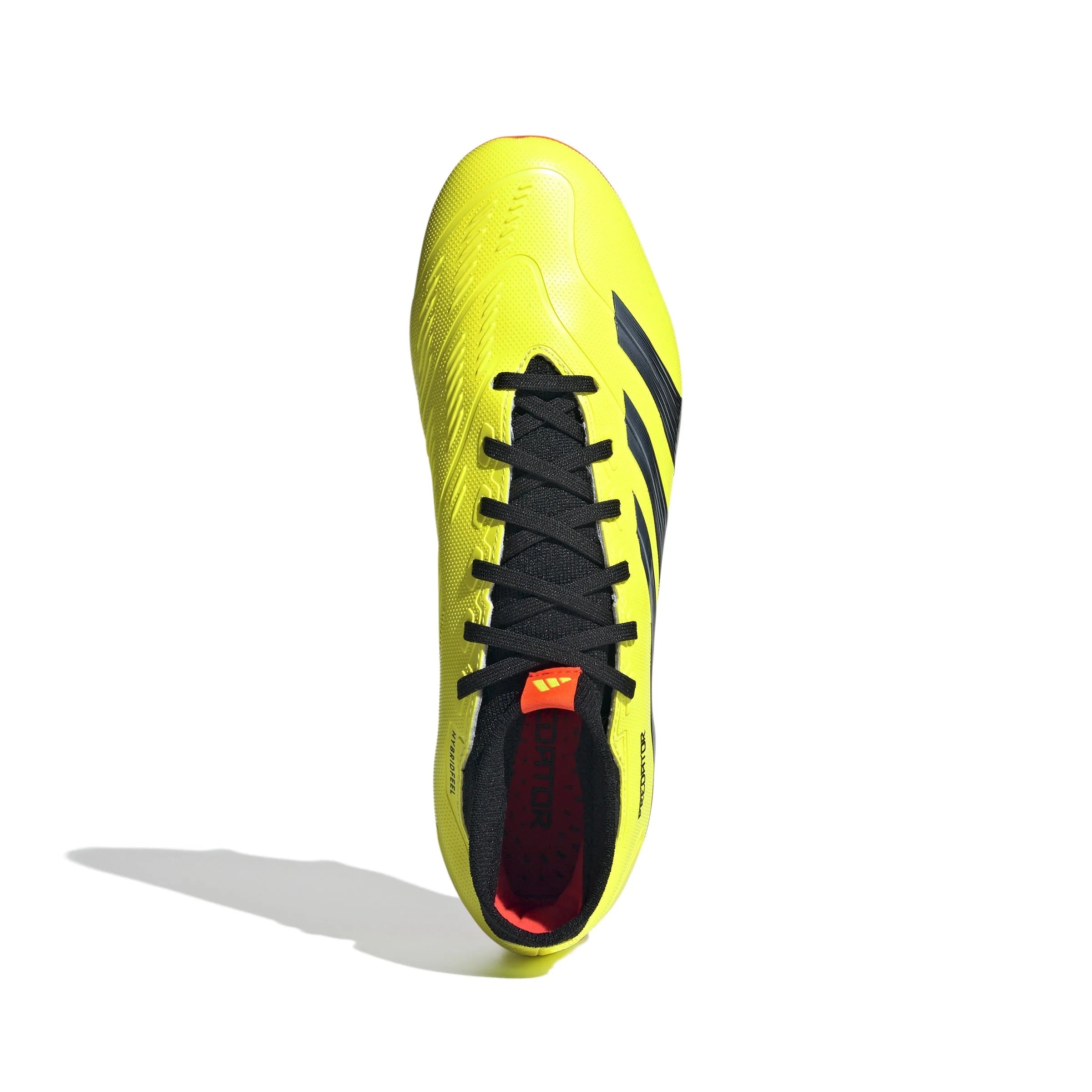 adidas Predator League Sock FG Firm Ground Soccer Cleats Team Solar Yellow Core Black