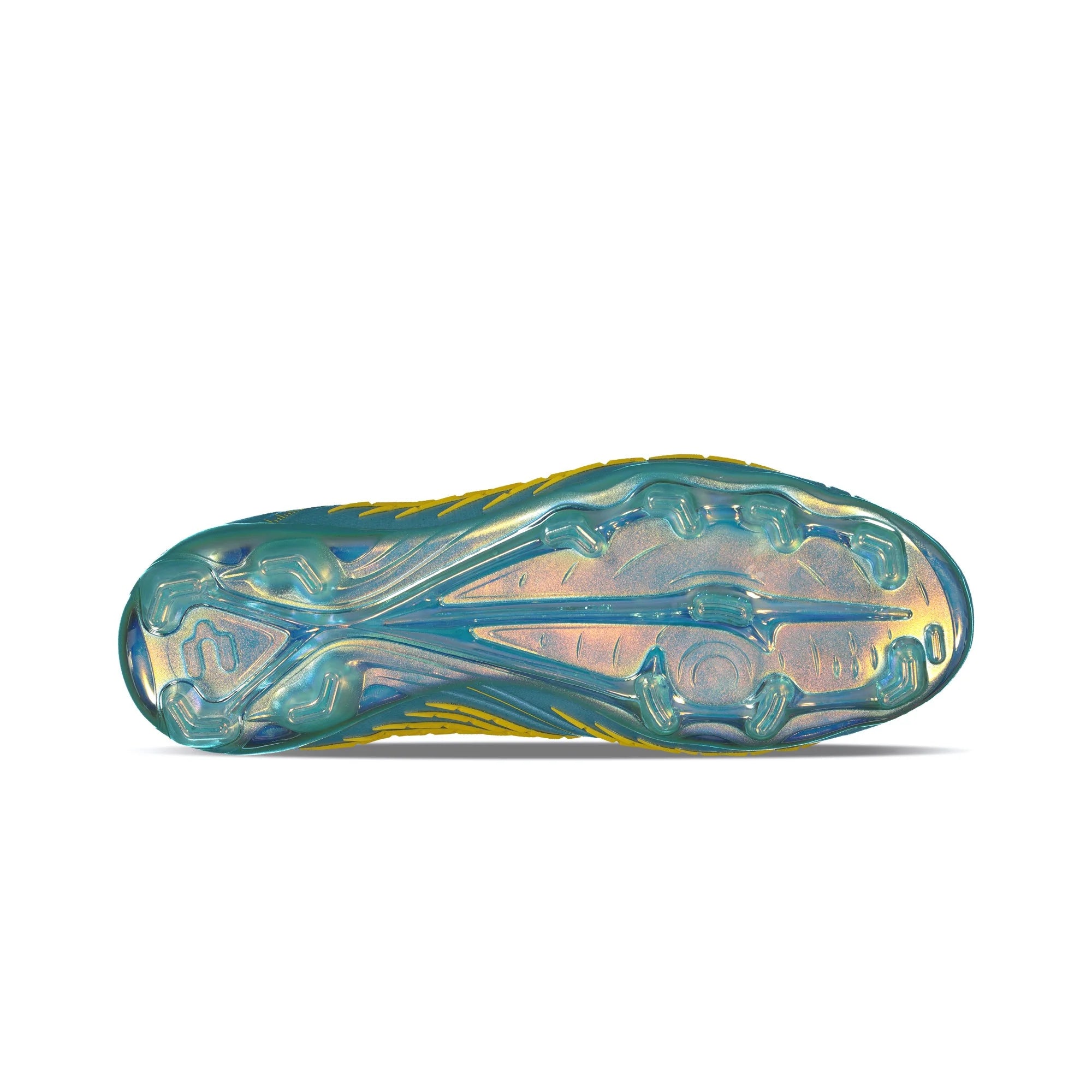 Charly Stingr PFX Womens Firm Ground Aqua Yellow