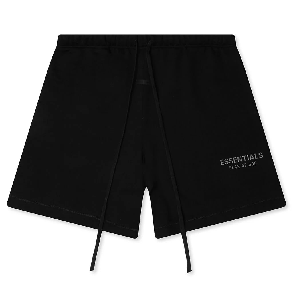 Soccer Fleece Shorts Jet Black