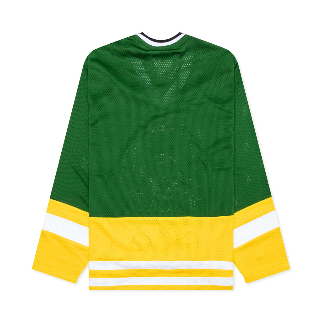 Mesh Hockey Jersey Green Multi